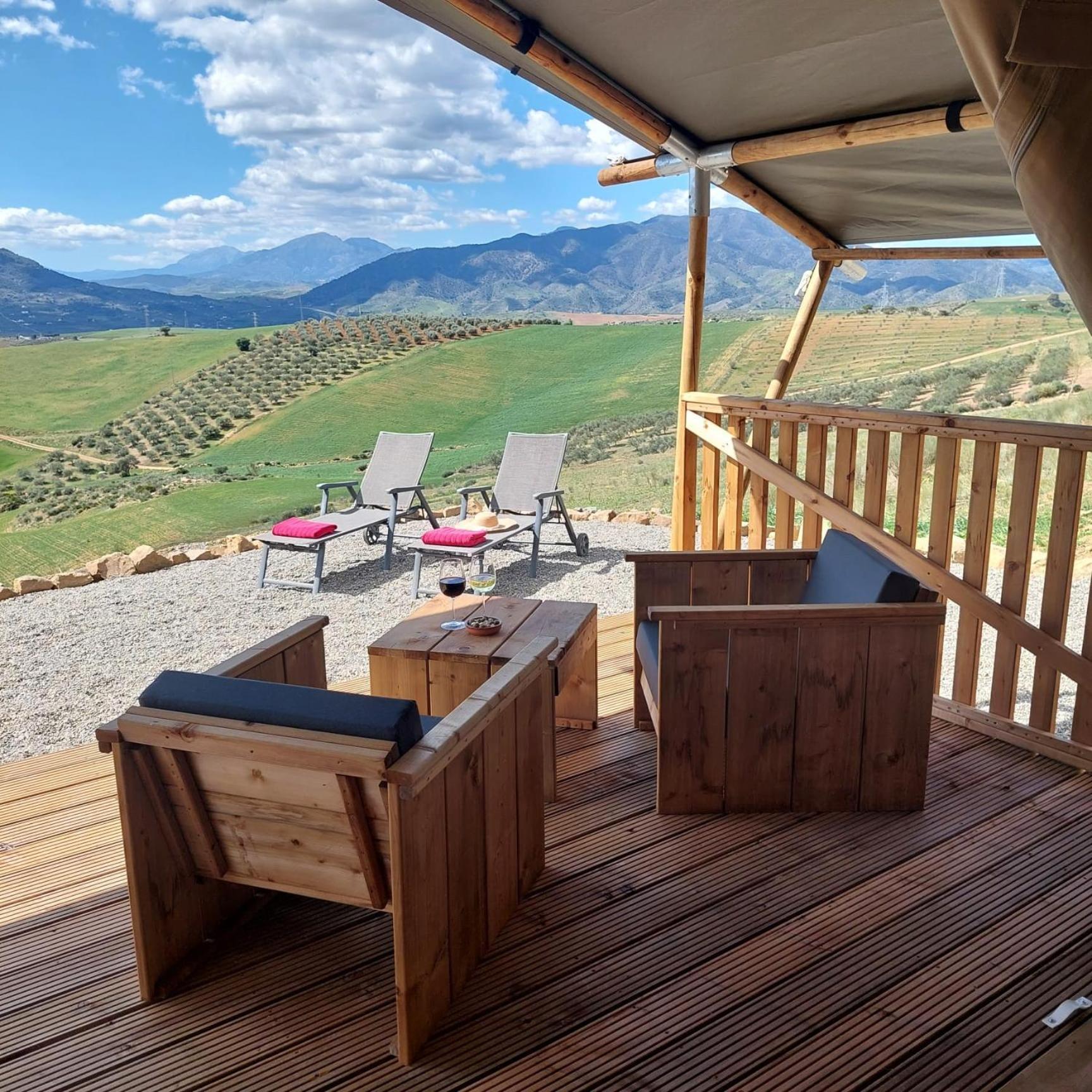 Cactus Hill - Safari Tents - Caminito Del Rey Эль-Чорро Экстерьер фото